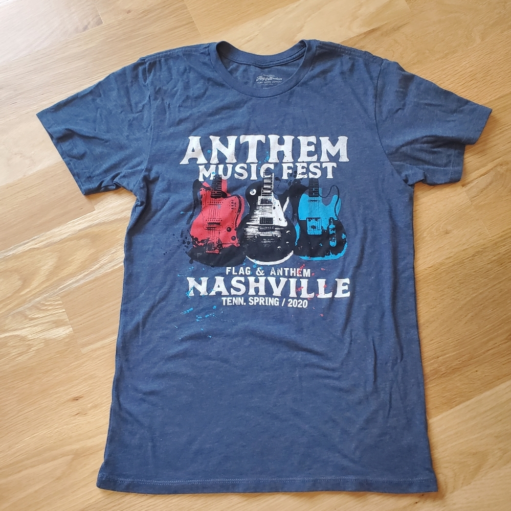 Flag and Anthem Nashville T Shirt-NWT